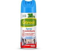 Citrosil Disinfettante Spray, Azione Virucida Completa, Elimina Fino al 99,9% di Virus e Batteri, Essenza di Menta, 300 ml