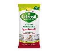Salviette Multisuperfici Igienizzanti Al Limone Citrosil Home Protection 40 Panni