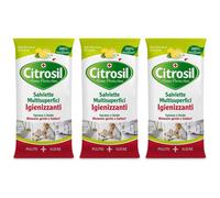 Citrosil Salviette Igienizzanti Limone 3x40 pz Salviette