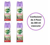Citrosil Spray Disinfettante alla Lavanda Confezione 4 Pezzi da 300 ml
