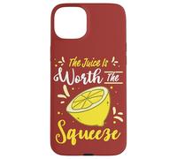 Citrus Citrus Citrus The Juice Is Worth The Squeeze Lemonade Custodia per iPhone 15 Plus