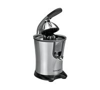 Concept Hausgeräte CE3520 Spremiagrumi elettrico, con braccio a leva, 750 ml, 160 W, Acciaio inox/Nero