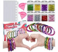 CITSKY Fai da te per ragazze 4 5 6 7 8 anni - Regali per ragazze 5 6 7 8 9 anni - Set fai da te per bambini dai 5 ai 9 anni - Braccialetto dell'amicizia regalo per ragazze compleanno