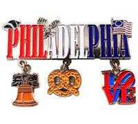 Città americane e Stati dei magneti Philadelphia