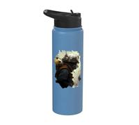 Città apocalittica, l'ultimo uomo Stainless Steel Insulated Water Bottle