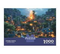 Città Bella Puzzle 1000 Pezzi Adulti In Città Foresta cartone Resistente, Un Set Di Puzzle A Rompicapo Per Brain Training Puzzle, Ideale Per Arredo Parete, Enigma Del Regalo Di Natale 52
