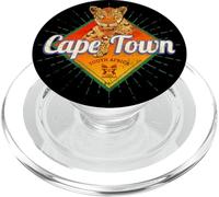 Città del Capo Sudafrica Leopardo Vintage Africa Souvenir PopSockets PopGrip per MagSafe
