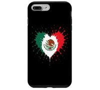 Città del Messico Bandiera Messicana Cuore Chicano La Raza No La Migra Custodia per iPhone 7 Plus/8 Plus