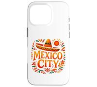Città del Messico Cappello Messicano Sombrero Turistico Souvenir Viaggiatore Custodia per iPhone 16 Pro