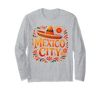 Città del Messico Cappello Messicano Sombrero Turistico Souvenir Viaggiatore Maglia a Manica