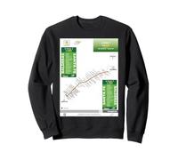 Città del Messico EcoLines Art Souvenir Felpa