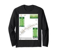 Città del Messico EcoLines Art Souvenir Maglia a Manica