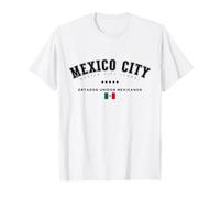 Città del Messico Estados Unidos Mexicanos Bandiera messicana Maglietta