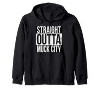 CITTÀ DEL MUCK DI OUTTA DIRITTO Felpa con Cappuccio