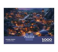 Città del Porto Puzzles 1000 Pezzi In Notte Città Sogn cartone Spesso, Un Puzzles Per Enigma Per Il Relax Mentale, Ideale Per Partita Puzzle Game, Puzzle 70x50cm/1000pcs