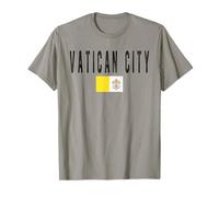 Città del Vaticano Bandiera Paese - Souvenir Città del Vaticano Maglietta