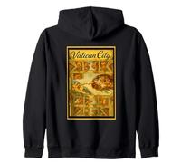 Città del Vaticano Roma Italia Vintage Travel Poster Art Graphic Felpa con Cappuccio