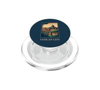 Città del Vaticano, storico, orizzonte, vendemmia, viaggio, retro, opera d'arte PopSockets PopGrip per MagSafe