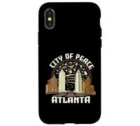 Città Della Pace Atlanta Souvenir Uomo Donna Georgia Atlanta Custodia per iPhone X/XS