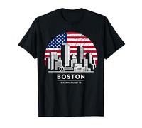Città di Boston, Massachusetts Maglietta