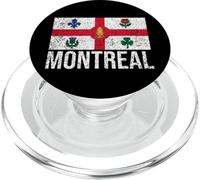 CITTÀ DI MONTREAL BANDIERA QUEBEC CANADA PopSockets PopGrip per MagSafe