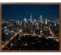 Città Diamond Painting Kit Adulti Regalo Bambina 40x30cm L-6875 | Ponte 5D Diamond Painting Kit Completo Rotondi Strass Ricamo a Punto Croce per Adulti Decorazione da Parete Regalo Bambina