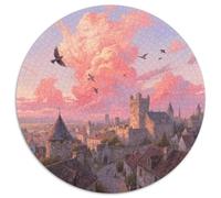 città europee Jigsaw Puzzle Impossibili 1000 Pezzi View Decorazione Per La Casa. Rilassamento E Intelligence Per Adulti E Ragazzi Da 14 Anni 1000pcs (67.5x67.5cm)