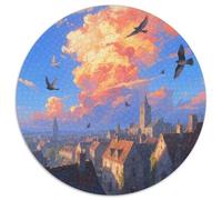città europee Jigsaw Puzzle Impossible 1000 Pezzi View Decorazione Per La Casa. Giochi Rilassamento E Intelligence Per Adulti E Ragazzi Da 14 Anni 1000pcs (67.5x67.5cm)