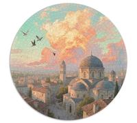città europee Jigsaw Puzzle Impossible 1000Pcs vista Decorazione Per La Casa. Giochi Rilassamento E Intelligence Per Adulti E Bambini Da 12 Anni 1000pcs (67.5x67.5cm)
