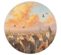 città europee Puzzle Impossibili 1000Pcs vista Decorazione Per La Casa. Giochi Rilassamento E Intelligence Per Adulti E Ragazzi Da 14 Anni 1000pcs (67.5x67.5cm)