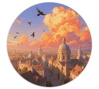 città europee Puzzle Impossibili 1000Pcs vista Decorazione Per La Casa. Giochi Rilassamento E Intelligence Per Adulti E Ragazzi Da 14 Anni 1000pcs (67.5x67.5cm)