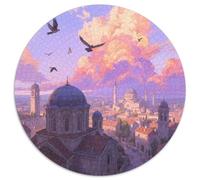 città europee Puzzle Impossibili 1000Pcs vista Decorazione Per La Casa. Rilassamento E Intelligence Per Adulti E Bambini Da 12 Anni 1000pcs (67.5x67.5cm)