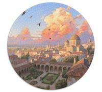 città europee Puzzle Impossibili 1000Pcs vista Decorazione Per La Casa. Rilassamento E Intelligence Per Adulti E Ragazzi Da 14 Anni 1000pcs (67.5x67.5cm)