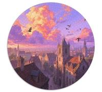 città europee Puzzle Impossible 1000 Pezzi vista Decorazione Per La Casa. Rilassamento E Intelligence Per Adulti E Ragazzi Da 14 Anni 1000pcs (67.5x67.5cm)