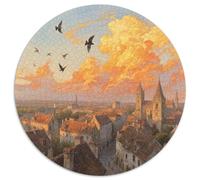 città europee Puzzle Impossible 1000Pcs vista Decorazione Per La Casa. Giochi Rilassamento E Intelligence Per Adulti E Ragazzi Da 14 Anni 1000pcs (67.5x67.5cm)