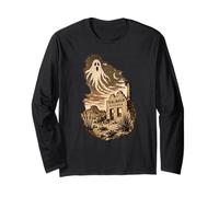 Città Fantasma di Terlingua, Texas Maglia a Manica