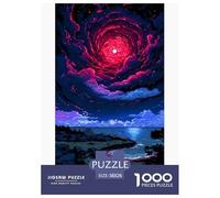 Città Fantasy Puzzles 1000 Pezzi Gioco Di Sfida GioGattotolo Adulti E Oltre 12 Anni Spazio Puzzle Divertimento Famiglia Sfida EduGattoiva Sviluppo Mentale Regalo Decorazione Casa 38x26cm/1000pcs