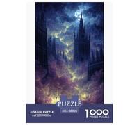 Città Gotica Puzzles 1000 Pezzi Gioco Di Sfida Giocattolo Adulti E Bambini Gioco Di Puzzle Sfida Educativa Esercizio Mentale Regalo Decorazione Casa 38x26cm/1000pcs