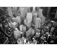 Città in Bianco e Nero - Puzzle in Legno da 1500 Pezzi - Idea Regalo Difficile e Impegnativa