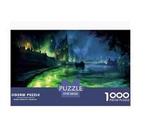 Città magica Puzzle 1000 Pezzi 38x26cm/1000pcs Fantasia Night Gioco EduGattoivo E Rilassante Per Adulti E Bambini Ideale Come Regalo Per La Decorazione Domestica