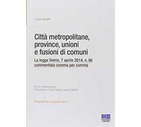 Città metropolitane, province, unioni e fusioni di comuni