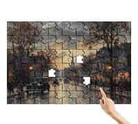 Città Puzzle 1000 Pezzi, Strada Puzzle Adulti, Giochi Educativi per la Famiglia, Divertimento Colorato Set con Scatola, Giochi Creativi per Regalo Uomo Decorazioni Casa, Regalo Bambina 6 Anni R-3