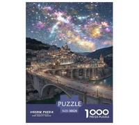 Città Puzzle Puzzle Da 1000 Pezzi Gioco Di Sfidaans Adulti E Bambini Stellato Puzzle Impossibile Regalo Per La Decorazione Domestica 38x26cm/1000pcs