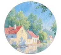 città rurale Puzzle Impossible 1000 Pezzi costruzione Decorazione Per La Casa. Rilassamento E Intelligence Per Adulti E Ragazzi Da 14 Anni 1000pcs (67.5x67.5cm)
