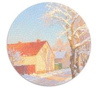 città rurale Puzzle Impossible 1000 Pezzi costruzione Decorazione Per La Casa. Rilassamento E Intelligence Per Adulti E Ragazzi Da 14 Anni 1000pcs (67.5x67.5cm)
