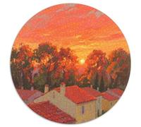 città rurale Puzzle Impossible 1000Pcs costruzione Decorazione Per La Casa. Rilassamento E Intelligence Per Adulti E Ragazzi Da 14 Anni 1000pcs (67.5x67.5cm)