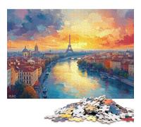 Città sull'acqua di Venezia Puzzle in Legno 1000 Pezzi Adulto Puzzle Decorazione Interna Unica Per Gioco Familiare Regalo Per Amore E Amico Divertimento Gioco Stress Relief 1000pcs (75x50cm)