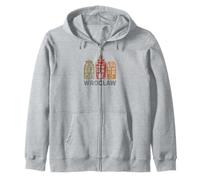 Città Vecchia di Breslavia Felpa con Cappuccio