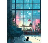 City 500 Piece Jigsaw Puzzles for Adults, Colourful, Challenging & Brainteasing Adult puzzles 500 Pieces Nightscape, Fun jigsaws for The Whole Family 20x15 inch