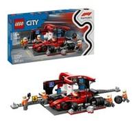 LEGO City Formula 1 Pitstop E Meccanici Con Monoposto Ferrari F1 60443 60443-Leg